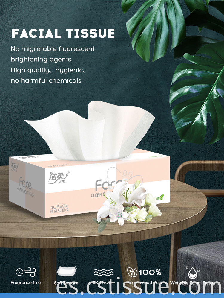 3 Ply Facial Tissue